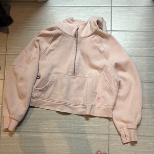 Lululemon pink scuba hoodie